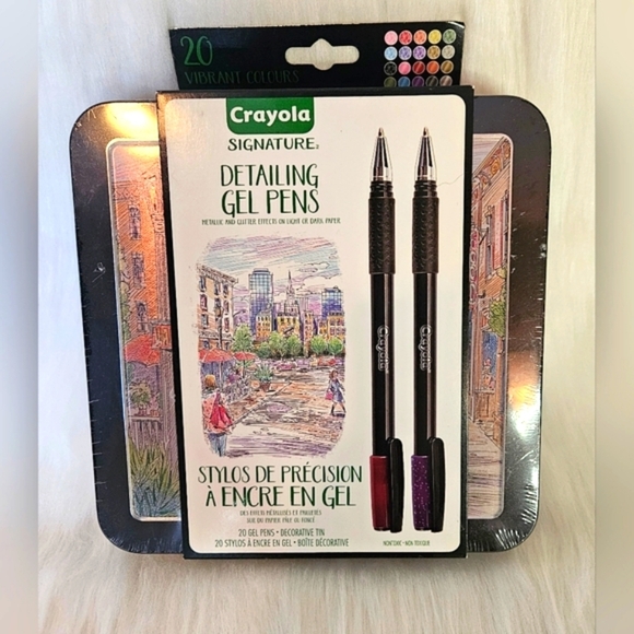 Crayola Signature Detailing Gel Pens Set - Picture 1 of 4